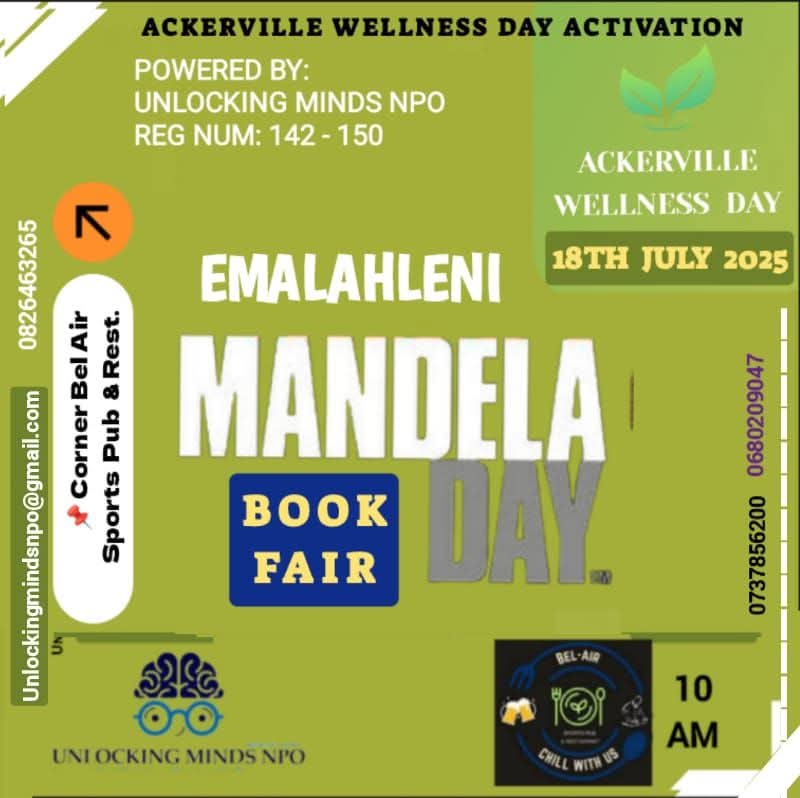 @UnlockingMindsNpo (@unlockingmindsn) on Twitter photo #nelsonmandeladay #internationalmandeladay #mandeladay #read67secondsformandela #67secondsformandela #67seconds #emalahlenimandeladaybookfair #mandeladaybookfair #nelsonmandela #tjhidangitjhuduleisindebelepoetrybook #entrepreneurawakenwithadrive <a href="/NelsonMandela/">NelsonMandela</a> #nelsonmandeladay #internationalmandeladay #mandeladay #read67secondsformandela #67secondsformandela #67seconds #emalahlenimandeladaybookfair #mandeladaybookfair #nelsonmandela #tjhidangitjhuduleisindebelepoetrybook #entrepreneurawakenwithadrive <a href="/NelsonMandela/">NelsonMandela</a>
