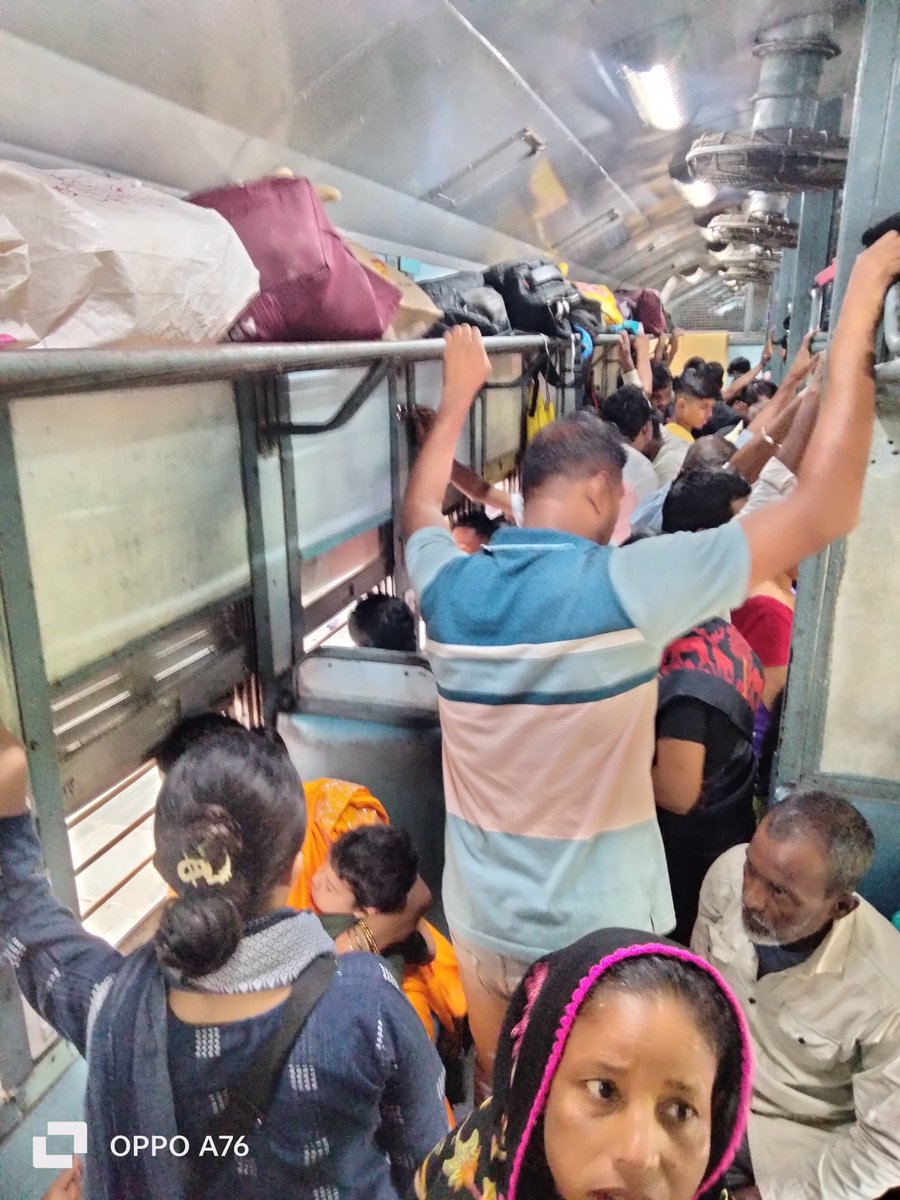 <a href="/RailMinIndia/">Ministry of Railways</a> <a href="/RailwaySeva/">RailwaySeva</a> <a href="/drm_lmg_nfr/">मं.रे.प्र.लामडिंग, पू.सी.रेलवे / DRM LUMDING NFR</a> 
Kindly consider extending two additional bogies to the passenger train running between Bairabi and Silchar. The current seating capacity is insufficient, causing significant inconvenience and struggle for passengers.