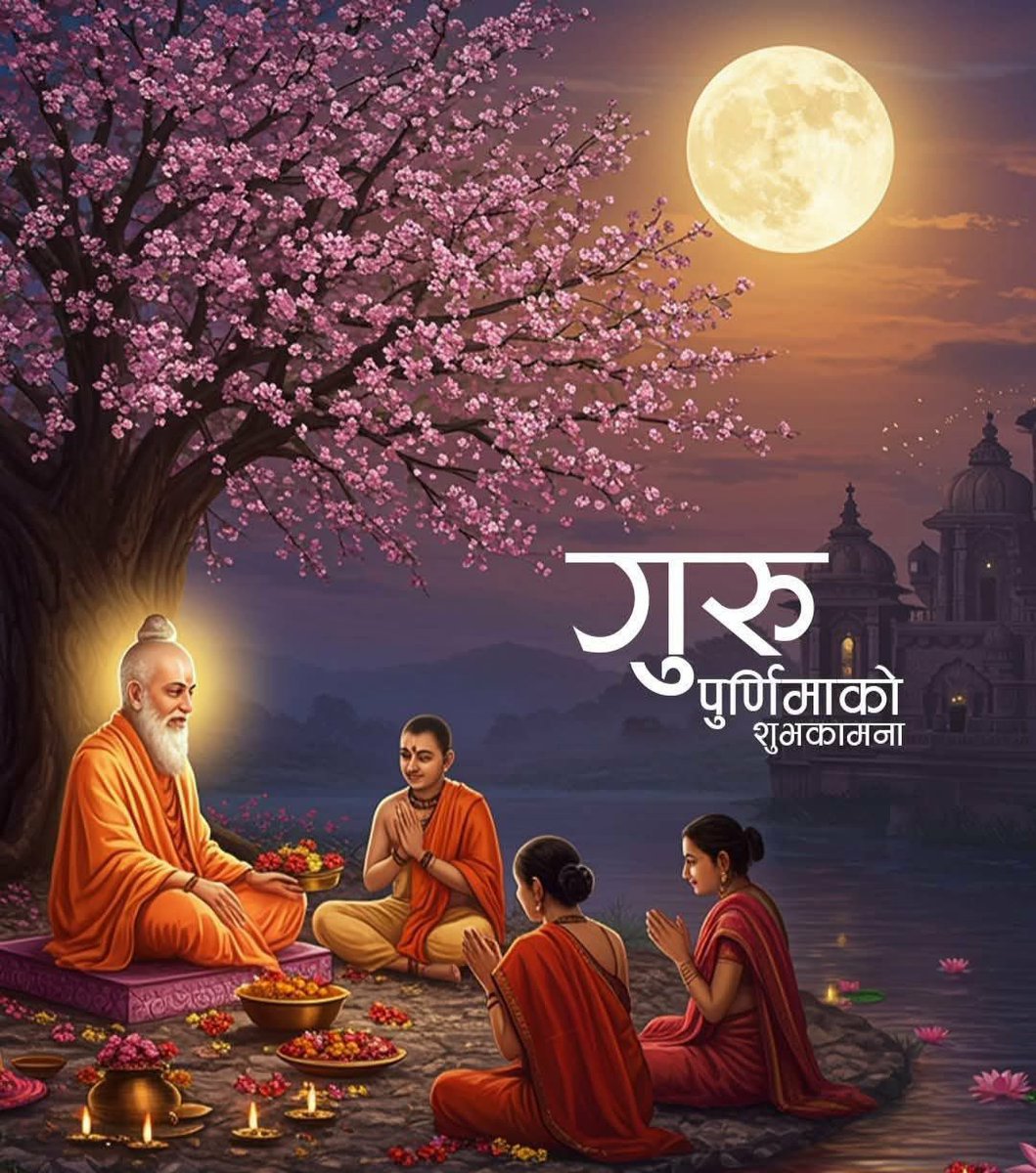 गुरु ब्रह्मा, गुरु विष्णु, गुरु देवो महेश्वरः
गुरुः साक्षात् परब्रह्म, तस्मै श्री गुरवे नमः
गुरु पूर्णिमाको अवसरमा हाम्रो जीवनलाई ज्ञान, सद्भाव, अनुशासन र मूल्यले भरिदिने ज्ञात अज्ञात सबै गुरुजनप्रति हार्दिक श्रद्धा, सम्मान र कृतज्ञता व्यक्त गर्दछु!
#GuruPurnima 😍
#Divine😍😍