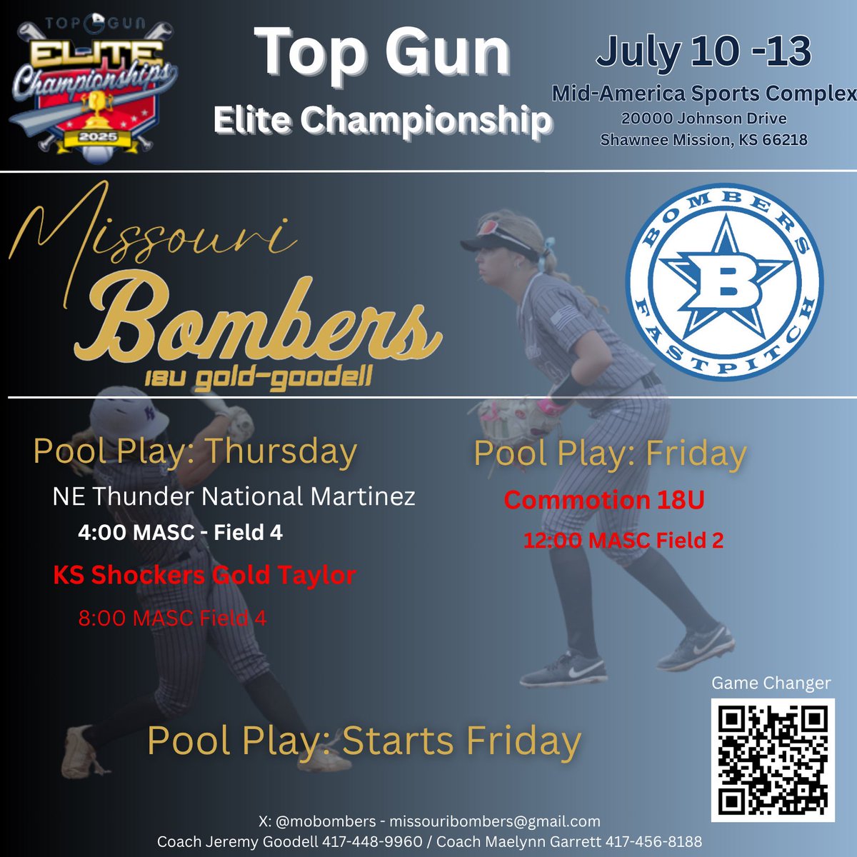 Last tournament so excited to see how far me and the team will go!! <a href="/mobombers/">Missouri Bombers 18u Gold-Goodell</a> <a href="/TulsaSoftball/">Tulsa Softball</a> <a href="/Gorilla_SFB/">Pitt State Softball 🥎</a> <a href="/kcroossb/">Kansas City Softball</a> <a href="/UTampaSoftball/">Tampa Softball</a> <a href="/MoStateSoftball/">Missouri State Softball</a> <a href="/Strimp25/">Crissy Strimple</a>