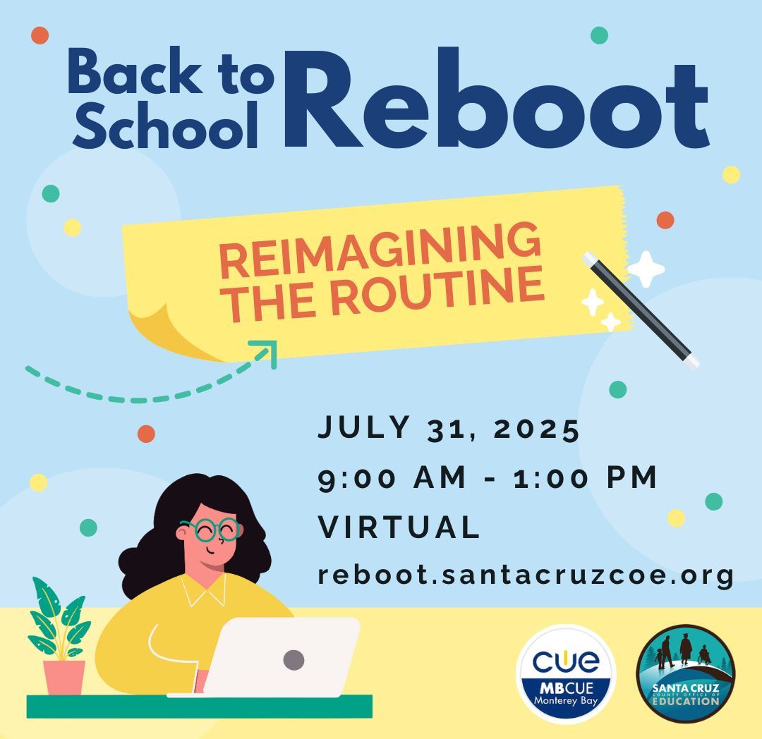 Stephanie Howell (@mrshowell24) on Twitter photo 🎉 Excited to be presenting at the Back to School Reboot 2025!
🗓 July 31, 2025 | 🕘 9:00 AM – 1:00 PM PST (Virtual)
🔗 reboot.santacruzcoe.org
Join me for two dynamic sessions:
💡 I Didn’t Know AI Could Do That @GetSchoolAI
⛏️ PromptCrafting (with <a href="/BobbieGrennier/">bobbiegrennier.bsky.social ♥</a>) 🎉 Excited to be presenting at the Back to School Reboot 2025!
🗓 July 31, 2025 | 🕘 9:00 AM – 1:00 PM PST (Virtual)
🔗 reboot.santacruzcoe.org
Join me for two dynamic sessions:
💡 I Didn’t Know AI Could Do That @GetSchoolAI
⛏️ PromptCrafting (with <a href="/BobbieGrennier/">bobbiegrennier.bsky.social ♥</a>)