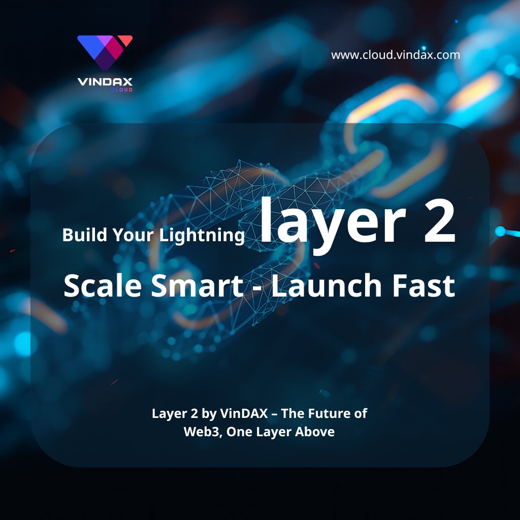 VinDAXCloud's tweet image. VinDAX delivers your own custom Layer 2 chain—fast, secure, and 100% EVM-compatible.

#Layer2Blockchain #VinDAX #EthereumCompatible #EVMChain #Web3Builders #SmartContract #DeFiInfrastructure #NFTBlockchain #CryptoSolutions #BlockchainDevelopment #GameFiReady #Web3Ecosystem