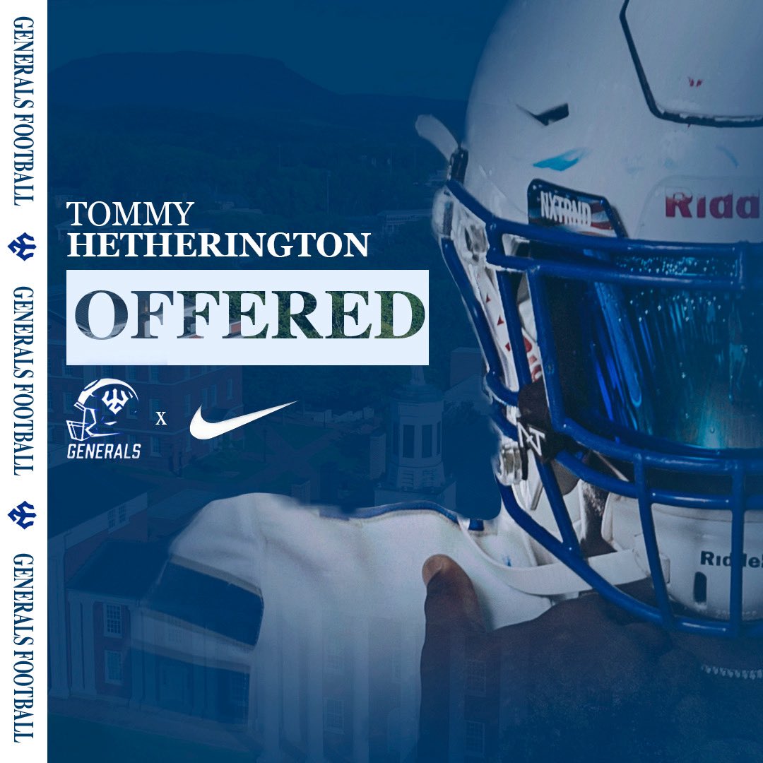 I’m extremely blessed to earn an offer from <a href="/Generals_Fball/">GeneralsFootball</a>!

<a href="/Coach_Kirk4/">Andrew Kirkland</a> <a href="/coachlerose/">Coach Lerose</a> <a href="/coach_rapoza/">Coach Rapoza</a> <a href="/ItsCoachEdd/">Jeremy Eddington</a> <a href="/CoachMoynahan/">Coach Moynahan</a> <a href="/EHSSports/">EHS Sports</a>