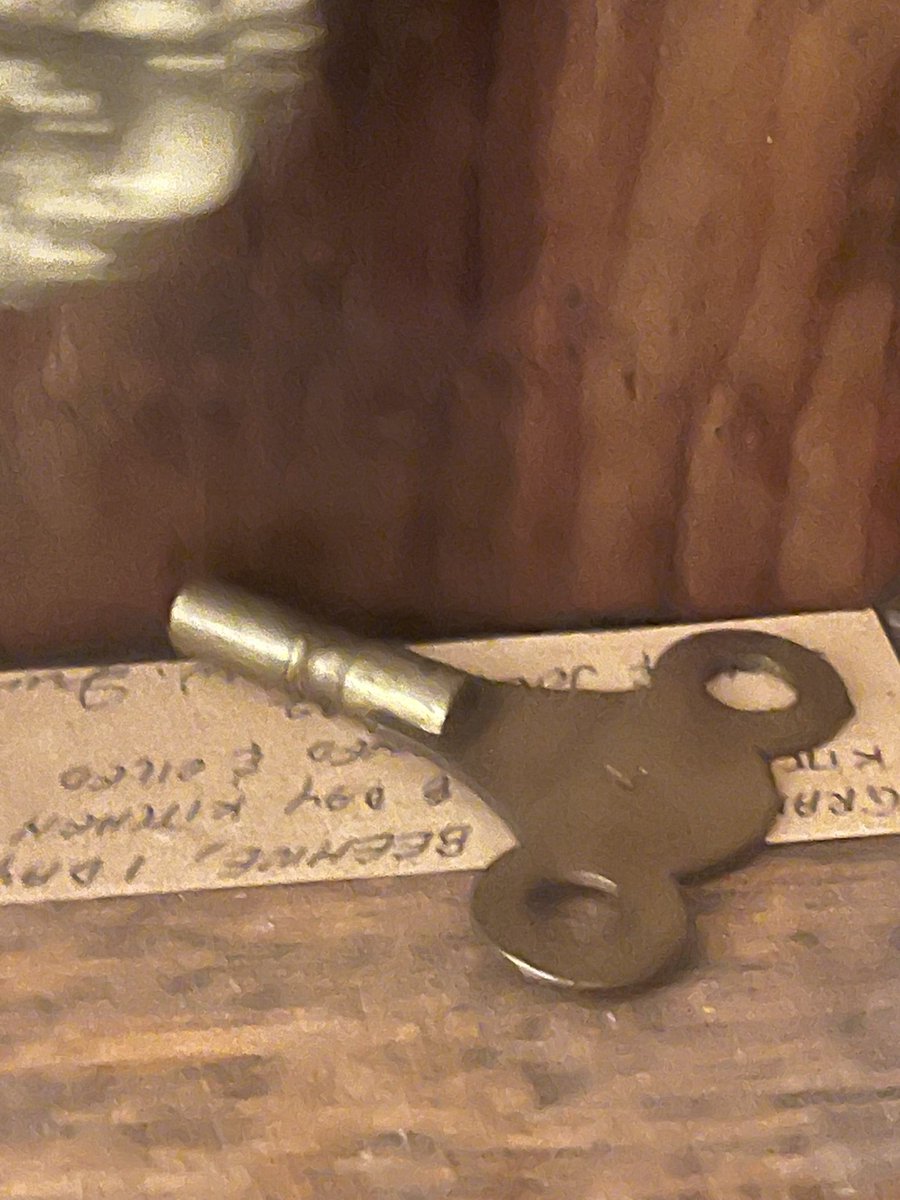 BTCSpeedBoat's tweet image. Any old #Clockwork ppl out there. This was my great grand fathers. I’m guessing this clock is 100+ years old. You can tell it’s hand carved as none of its uniformed.   I’m trying to figure out what year this is from?
Thanks
#clock 
#oldclock
#tictockclock