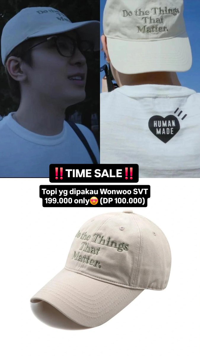 kiyeobox's tweet photo. #wts Wonwoo x Wick That Matter Washing Ball Cap Light Beige💫 ada 2pc yaa sudah di co✅️

💸199.000 dp 100.000
✅️ sudah di co
✅️inc cargo+tax
✅️ packing
🍊 pelunasan bisa oren
✨️ Testimoni cek oren &amp; ig : kiyeobox
📍Jakarta https://t.co/7MjypeG8um