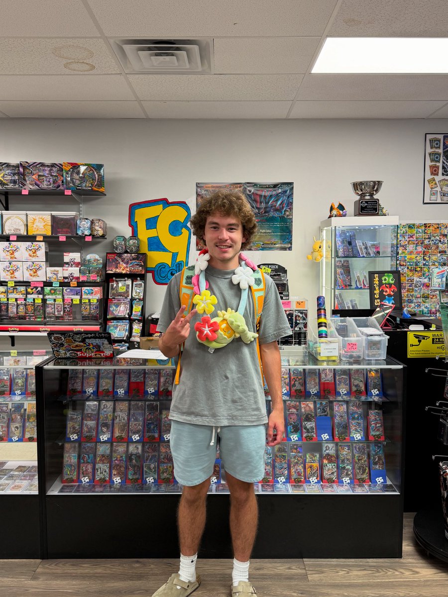 EG_Collectibles's tweet image. Our first Pokemon League Challenge was won by @First_Aides with Toedscruel ex! Aiden went 5-0 today, congrats! Also, Elliot Dan won the seniors division with Great Tusk Mill with a 4-1 record! These decks were not on our radar at all to win but hats off to both of them!