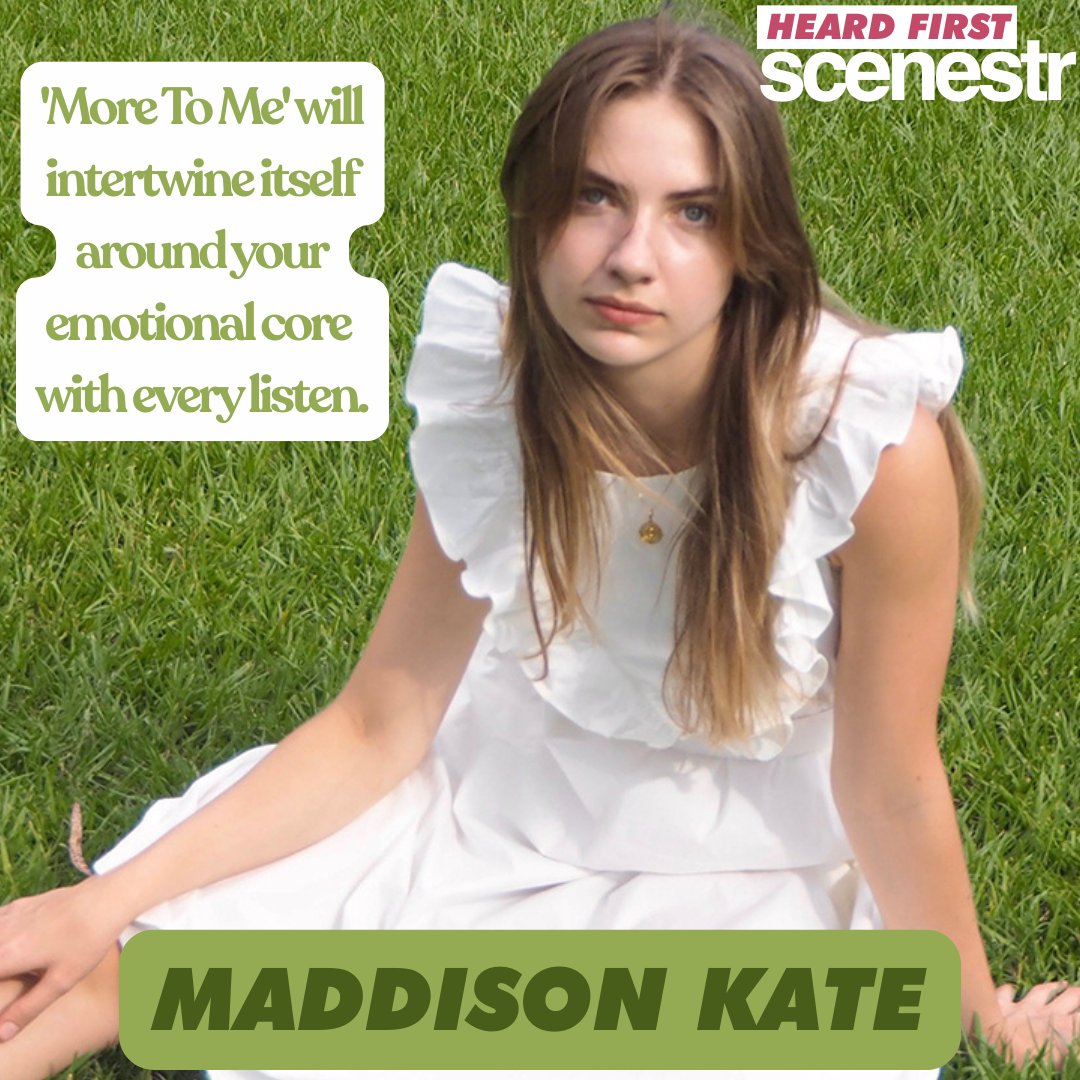scenestr (@scenestr) on Twitter photo Premiere: Indie folk singer-songwriter, Maddison Kate's newest single 'More To Me' is a poetic ode to speaking your truth. <a href="/KickPushPR/">Kick Push PR</a> - scenestr.com.au/music/premiere… Premiere: Indie folk singer-songwriter, Maddison Kate's newest single 'More To Me' is a poetic ode to speaking your truth. <a href="/KickPushPR/">Kick Push PR</a> - scenestr.com.au/music/premiere…