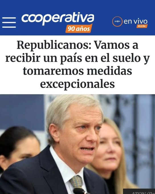 SALVA A CHILE🖐🇨🇱💪 tweet media