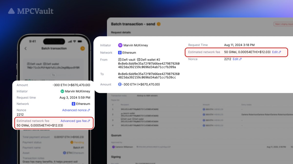 You can now manually set gas fees for batch payment transaction using the web console and mobile app. This allows for flexible fee adjustments based on current network conditions, improving the efficiency and reliability of transaction processing.

For a detailed guide on gas