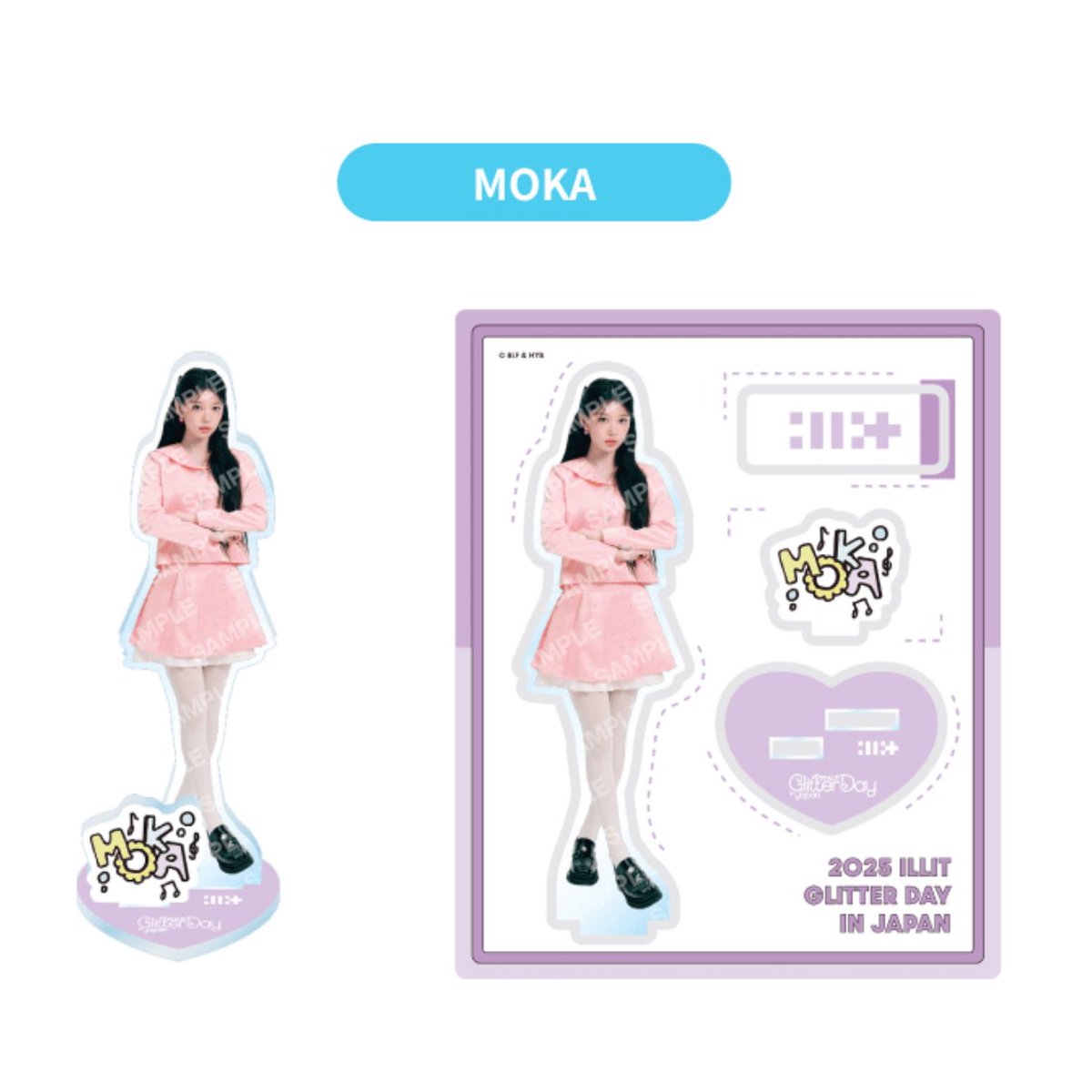 2025 ILLIT GLITTER DAY IN JAPAN Official Merch #모카 #ILLIT