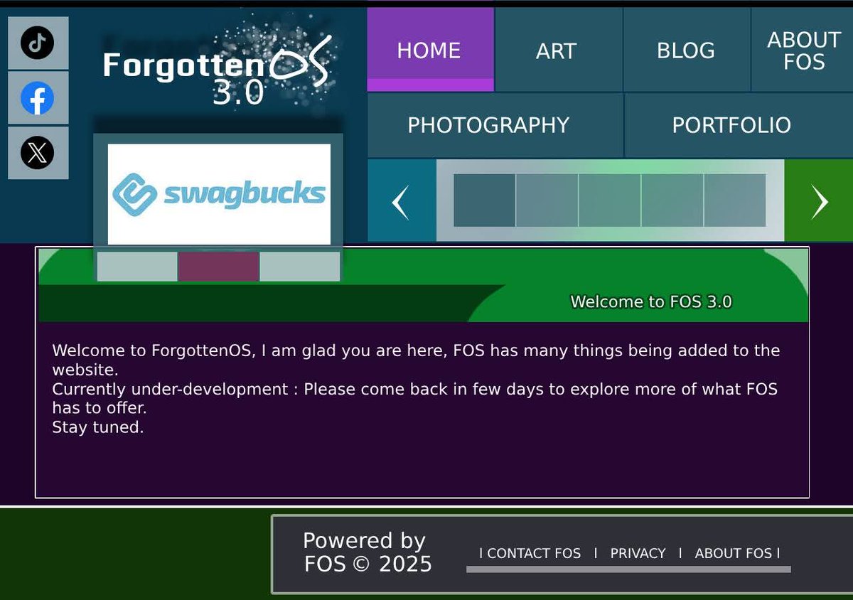ForgottenOS tweet media