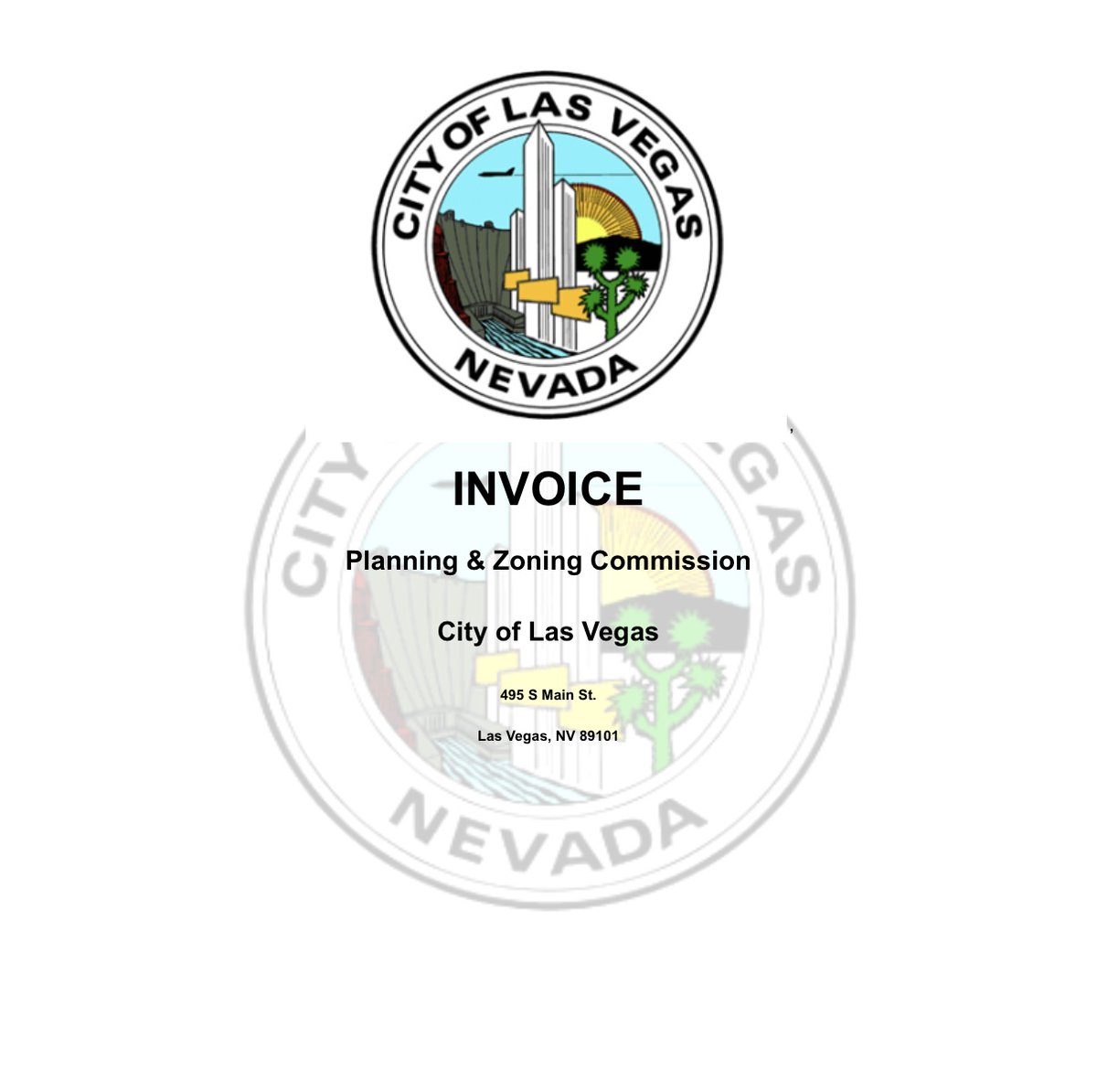 City of Las Vegas (@cityoflasvegas) on Twitter photo SCAM ALERT:🚨
An email is making the rounds that appears to be from the Planning Commission and asking for an application approval fee to be paid. 
This is not legit. Do not click any links or follow the instructions in the message. ⚠️
 
Stay alert and protect your info! SCAM ALERT:🚨
An email is making the rounds that appears to be from the Planning Commission and asking for an application approval fee to be paid. 
This is not legit. Do not click any links or follow the instructions in the message. ⚠️
 
Stay alert and protect your info!