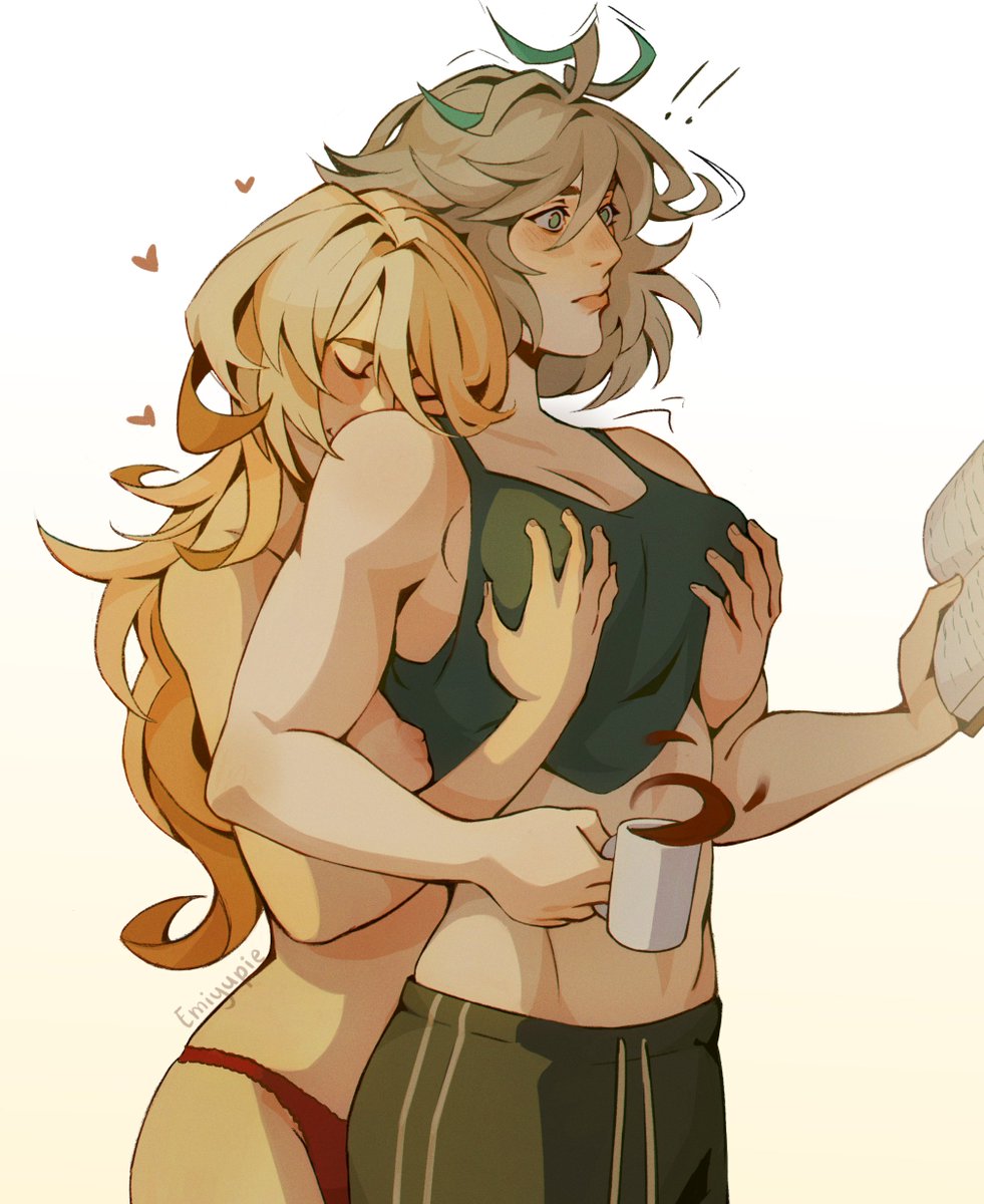 She just woke up ☀️
(fem 🏛️🌱 #haikaveh #kavetham)