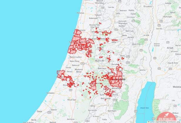 #BREAKING: Early warnings issued across central Israel for incoming ballistic missile fire.