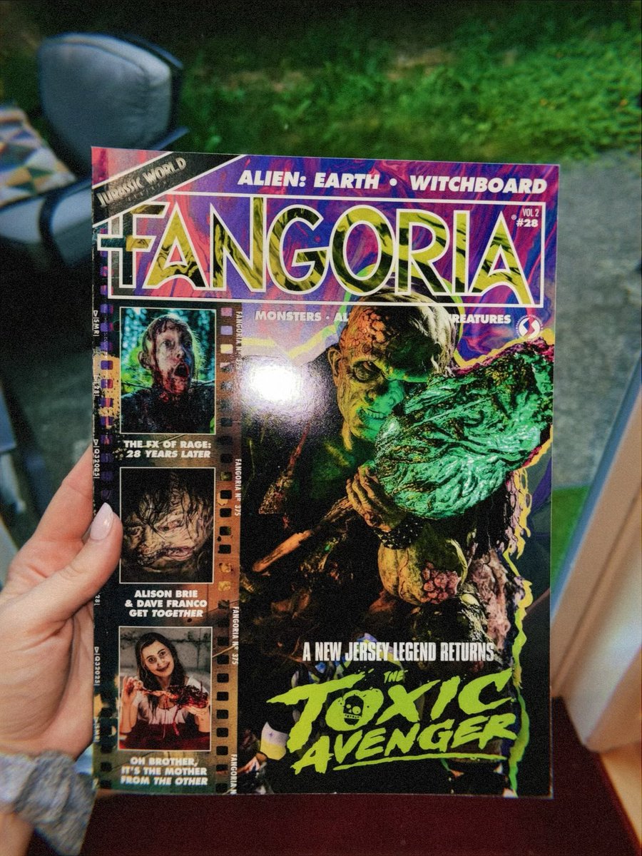 oh look I finally remembered to check the mail ☣️ <a href="/FANGORIA/">FANGORIA</a>