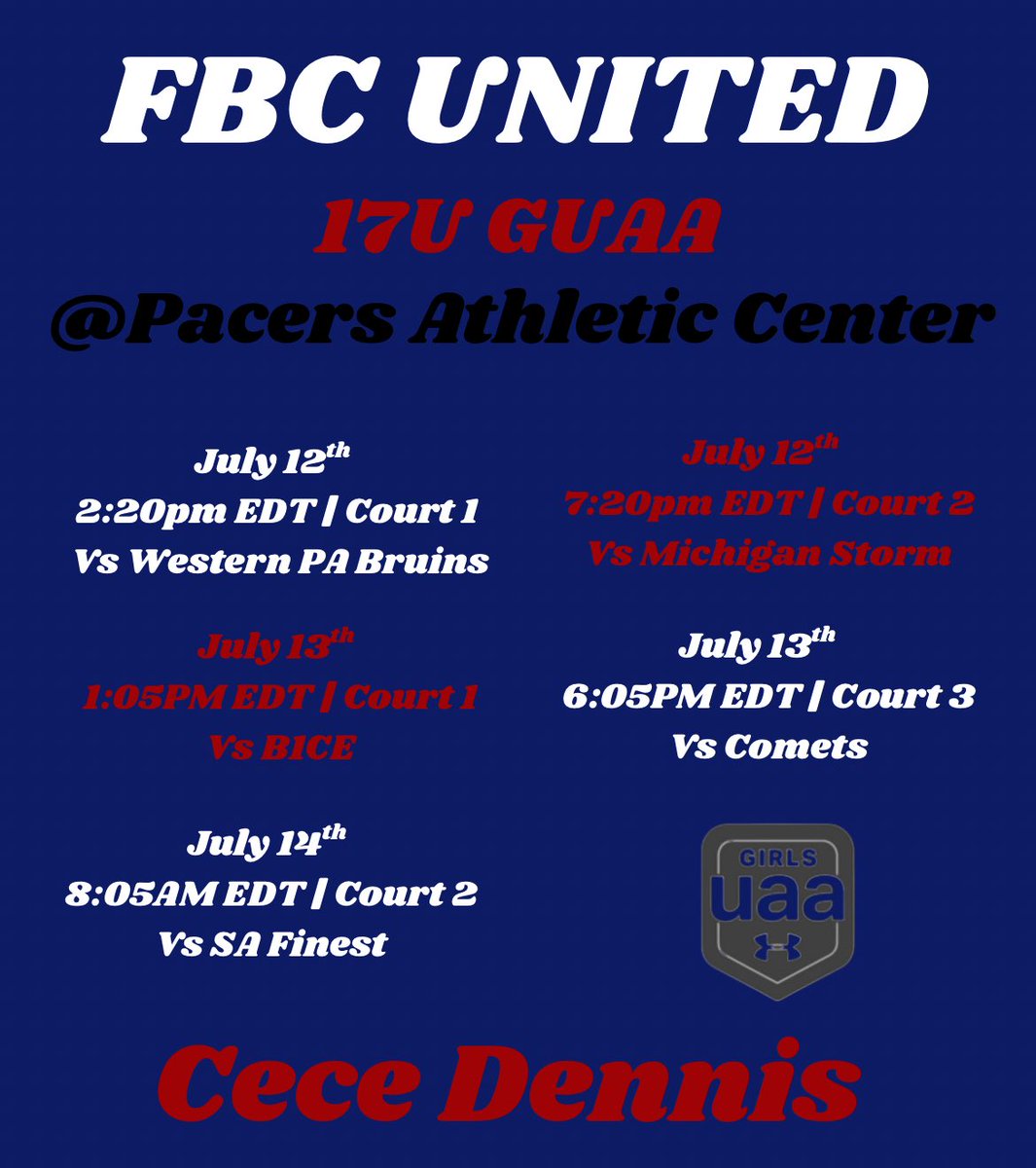Coaches make sure y’all there !!