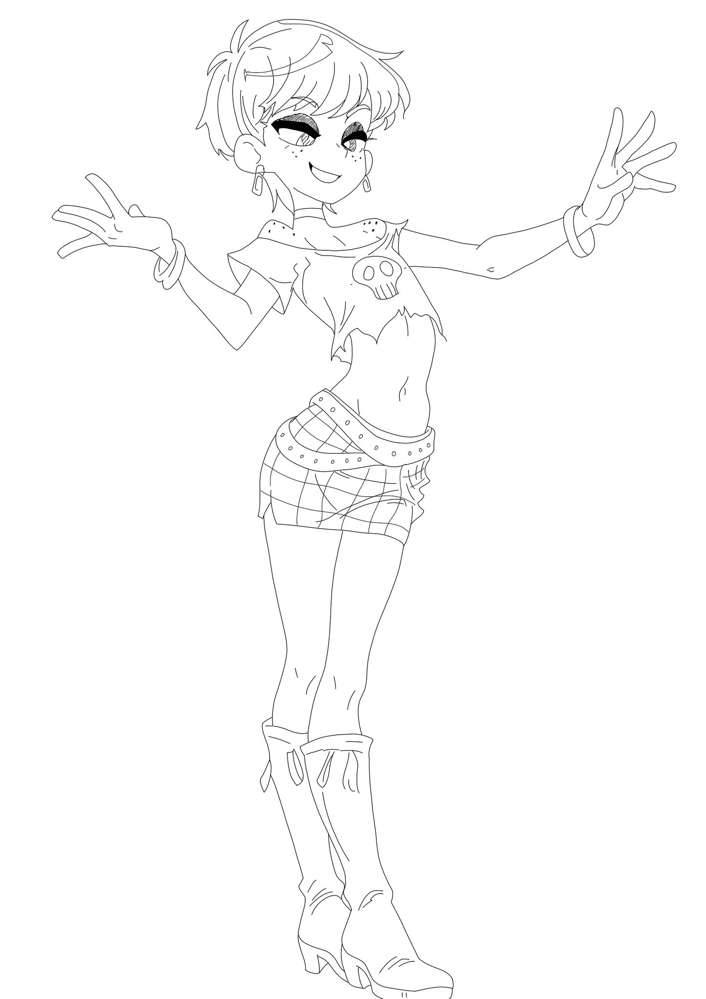 UN3D.♡LINE ART BIG TOP 38 arteydibujos89 on X: 