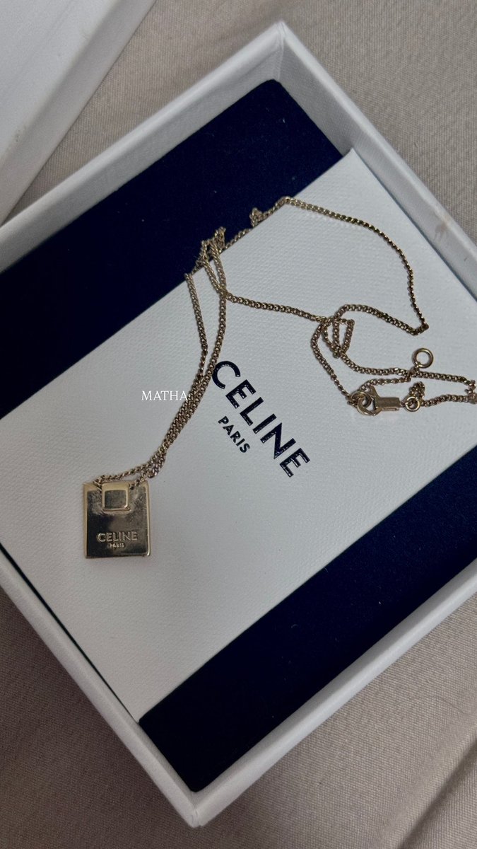 ttyeon9's tweet photo. Celine alphabet necklace ไม่ค่อยได้ใส่ แท้100%
ส่งต่อ 9,500🍅 (ราคาช็อป16,000)
อุปกรณ์ครบ ถุง กล่อง ซองหนัง
นัดรับ ม. รังสิต ฟิวเจอร์ BTS
#celinethailand #ส่งต่อแบรนด์เนม #ส่งต่อceline #แบรนด์เนมมือสอง #เปิดท้ายขายเซลีน #แบรนด์เนมราคาถูก #เซลีน #celineth #แบรนด์เนม https://t.co/aTHlAnKPgB