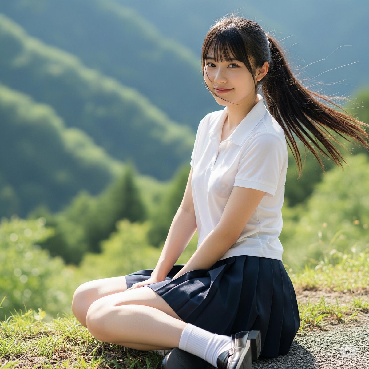 gAIschool02's tweet image. #Ponytail #ポニーテール 

あんまり拡大しちゃダメだよ。