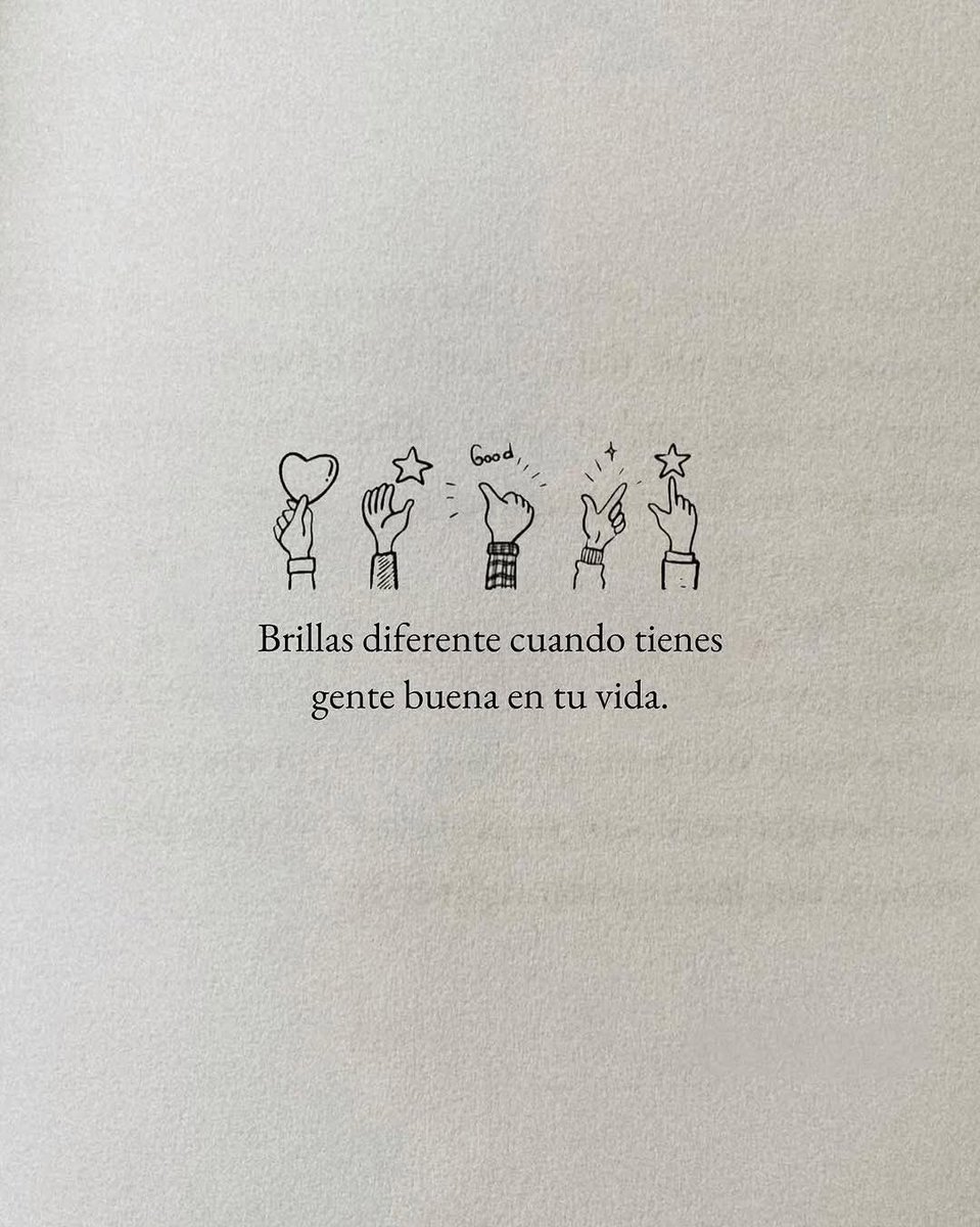 Grisi38's tweet photo. Busca personas positivas que hagan brillar todo lo bueno que hay en ti... ✨ https://t.co/rfQfCa596k