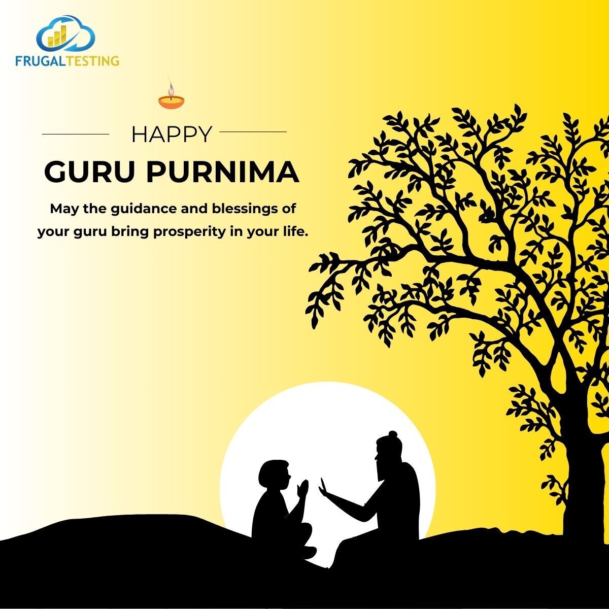 A day to thank those who help us rise, learn, and lead.

Wishing everyone a blessed Guru Purnima. 🙏✨

#gratitudeandgrowth #gurupurnima #mentorshipmatters #frugaltesting