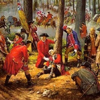 TammiMinoski's tweet image. #OTD 1775: General #EdwardBraddock was shot during the Battle of the Monongahela. Braddock's army was unprepared for the dense forests and rugged landscape of western Pennsylvania. #FrenchAndIndianWar #PAHistory #BraddocksDefeat