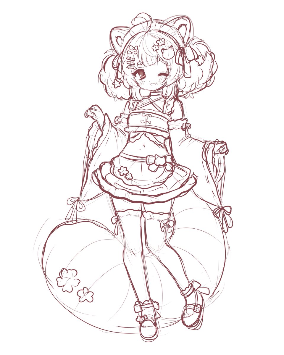 Sugary_Dolly's tweet image. RED PANDA ADOPT WIP!! :3