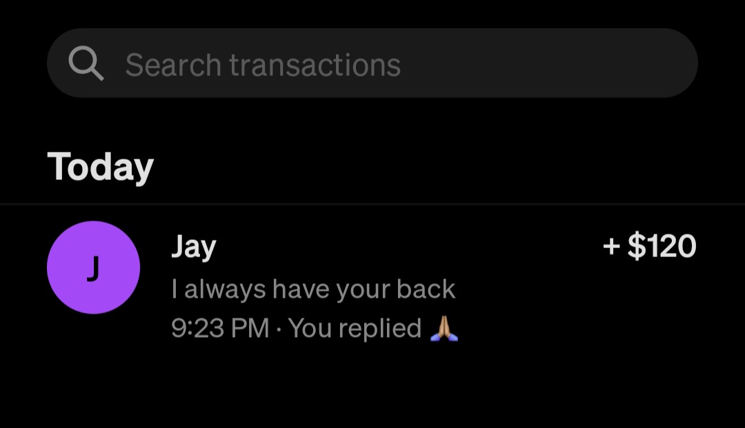 RoseusAmor's tweet photo. Also, thanks Jay for the note. I forgot to add screenshots showing that. It felt good to read. Thank you once again.
https://t.co/G5C9r0s7Dj

 #Urgent #CollegeStudent #MentalHealth #Trauma #Donate #nonprofit #charity #fundraiser #prayer #fyp #viral #Help #pleasehelp #anxiety https://t.co/zsapau1585