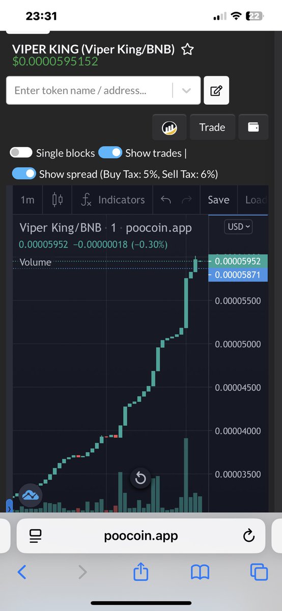 ViperKingToken's tweet photo. keeps taking off 🚀🚀🚀🚀

Ca: 

0x5c9da47a16d87c675b33da817572cc4a8508fd06

https://t.co/a7gOxEQ04i https://t.co/6GXUpoHVl3