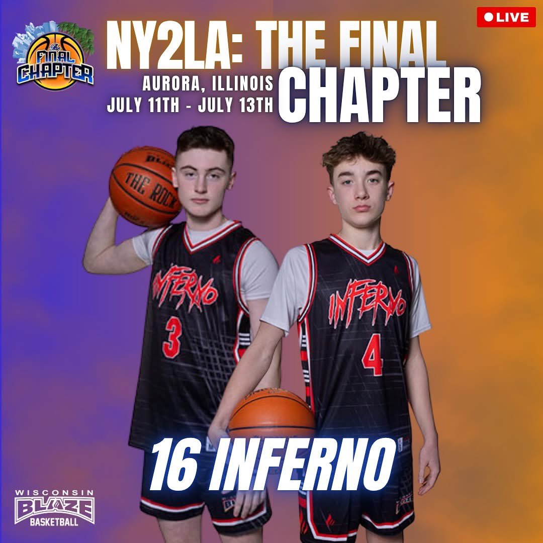 Wisconsin Blaze Boys Basketball (@wisconsinblaze_) on Twitter photo #GoodLuck to our WI Blaze Inferno teams this weekend <a href="/ny2lasports/">NY2LA SPORTS</a> 👀😤<a href="/WIBlazeInferno_/">WI Blaze Inferno Boys</a> #GoodLuck to our WI Blaze Inferno teams this weekend <a href="/ny2lasports/">NY2LA SPORTS</a> 👀😤<a href="/WIBlazeInferno_/">WI Blaze Inferno Boys</a>