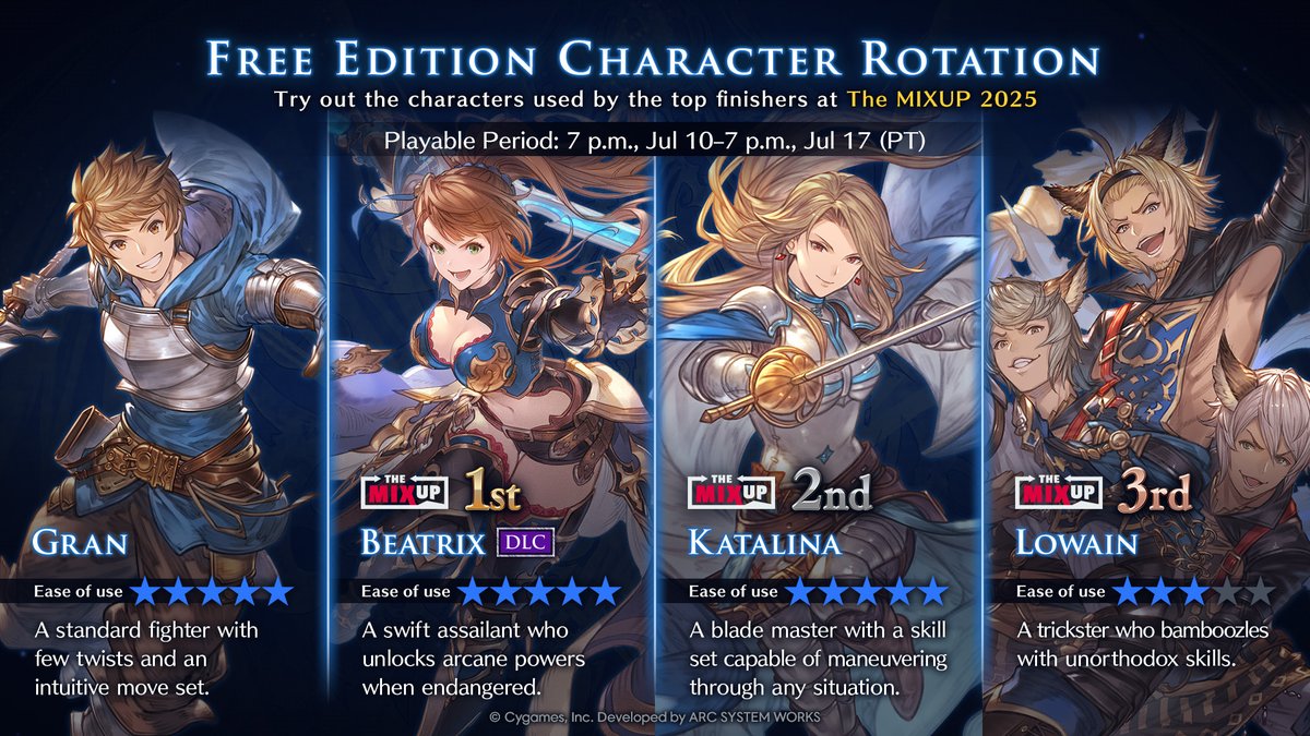GBVS/Granblue Fantasy Versus tweet media