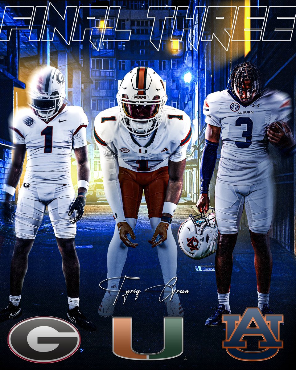 I need everyone to tap into my commitment live this Saturday at 4PM! I need everyone to go subscribe to my YT channel,Tap that sub button! its about that time! 🔥 <a href="/247Sports/">247Sports</a> <a href="/RustyMansell_/">Rusty Mansell</a> <a href="/On3sports/">On3</a> #CanesFootball #GoDawgs #WarEagle

youtube.com/@Tyboogieda1