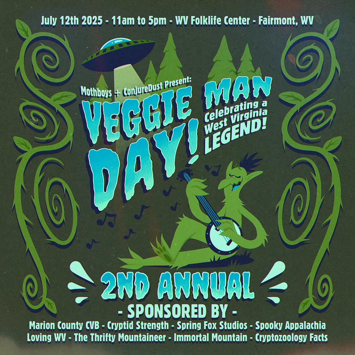 Hey! YOU! Yes you! Veggie Man Day is approaching fast and you should attend!
