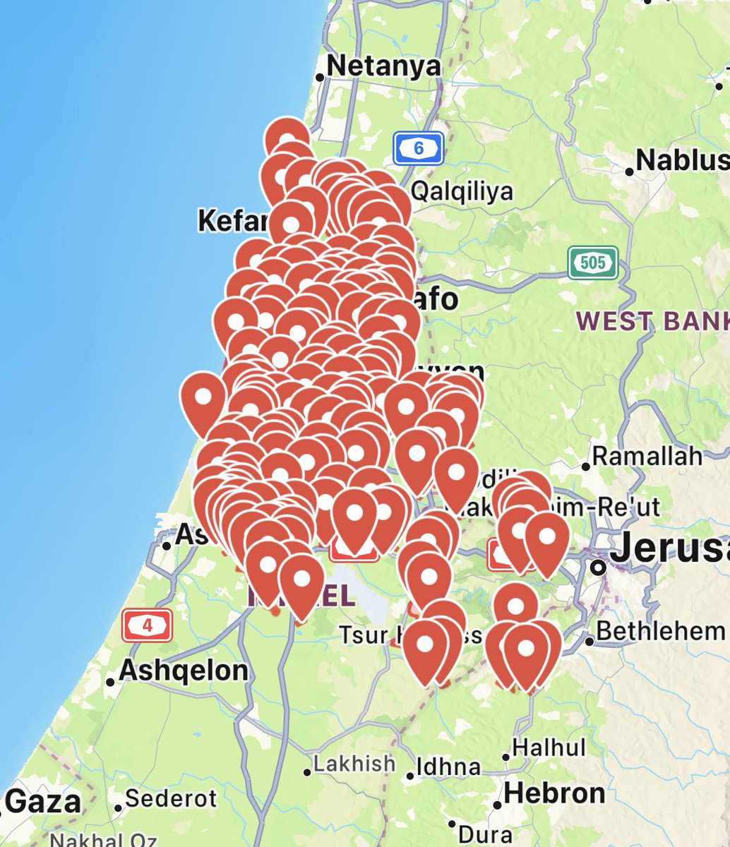 🚨Awake?

Because in israel millions of civilians were awakened at 5am by alerts of another ballistic missile launched from Yemen by Houthis, a genocidal terror proxy of criminal Islamic regime in Iran, who call for “death of the USA, death of Israel, curse on the Jews”.
