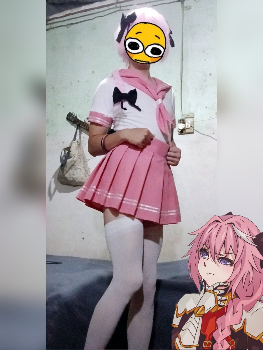 Astolfo cosplay!!!  #Femboy #astolfo