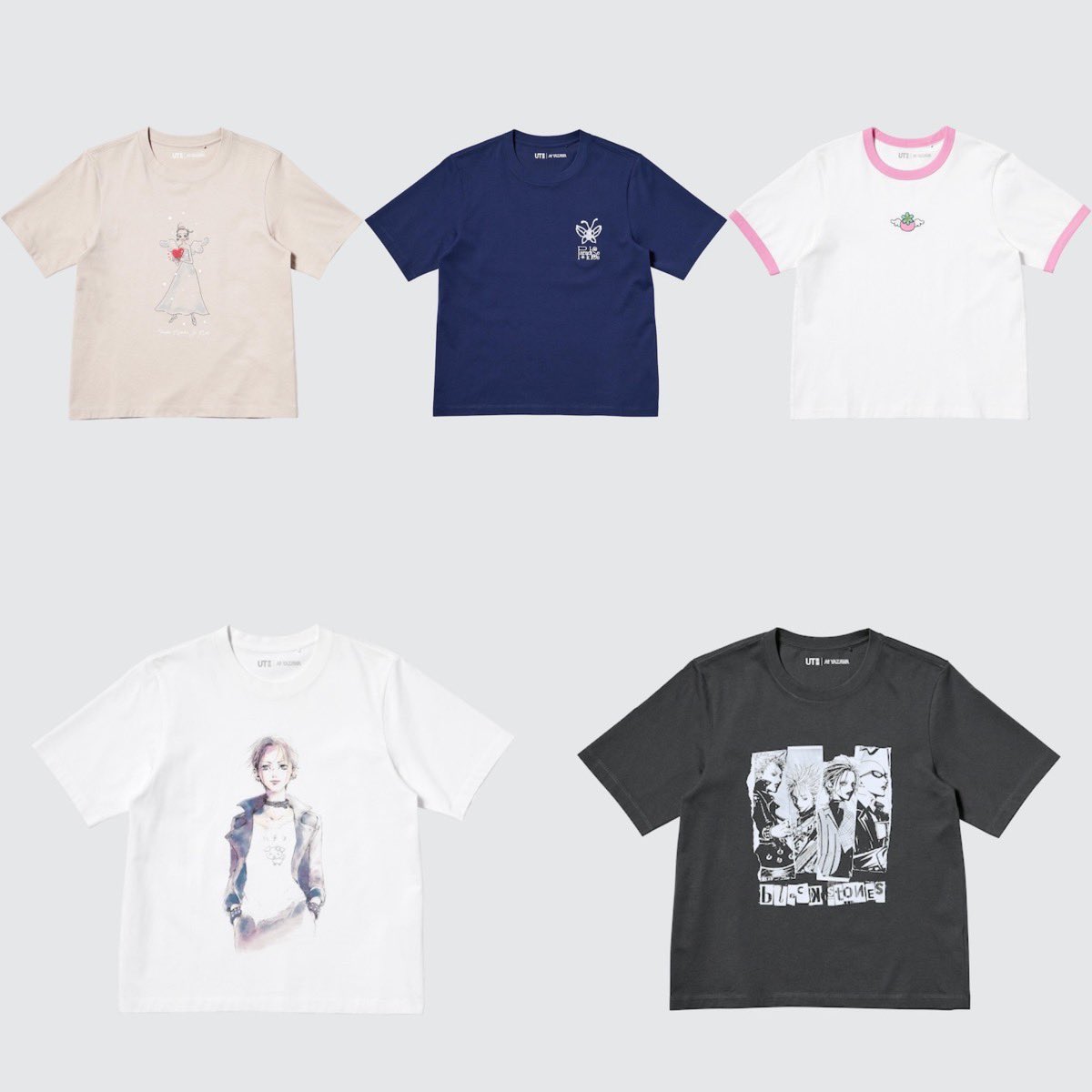 UNIQLO× 矢沢あい NANA Tシャツ 3XL UNIQLO UT x 漫画家矢沢あい『NANA』などのコラボTシャツが国内7月11日