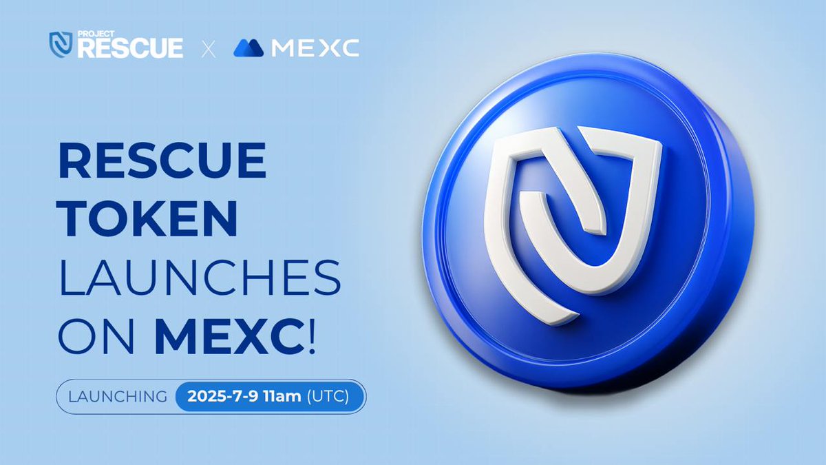 ProjectRescuee's tweet image. 🔥 $RESCUE is now LIVE on MEXC – a Top 10 Global CEX!
From vision to reality: our mission to fund real-world rescue starts now. — and it’s just the beginning. 🌍🚀
Trade now: mexc.com/exchange/RESCU…