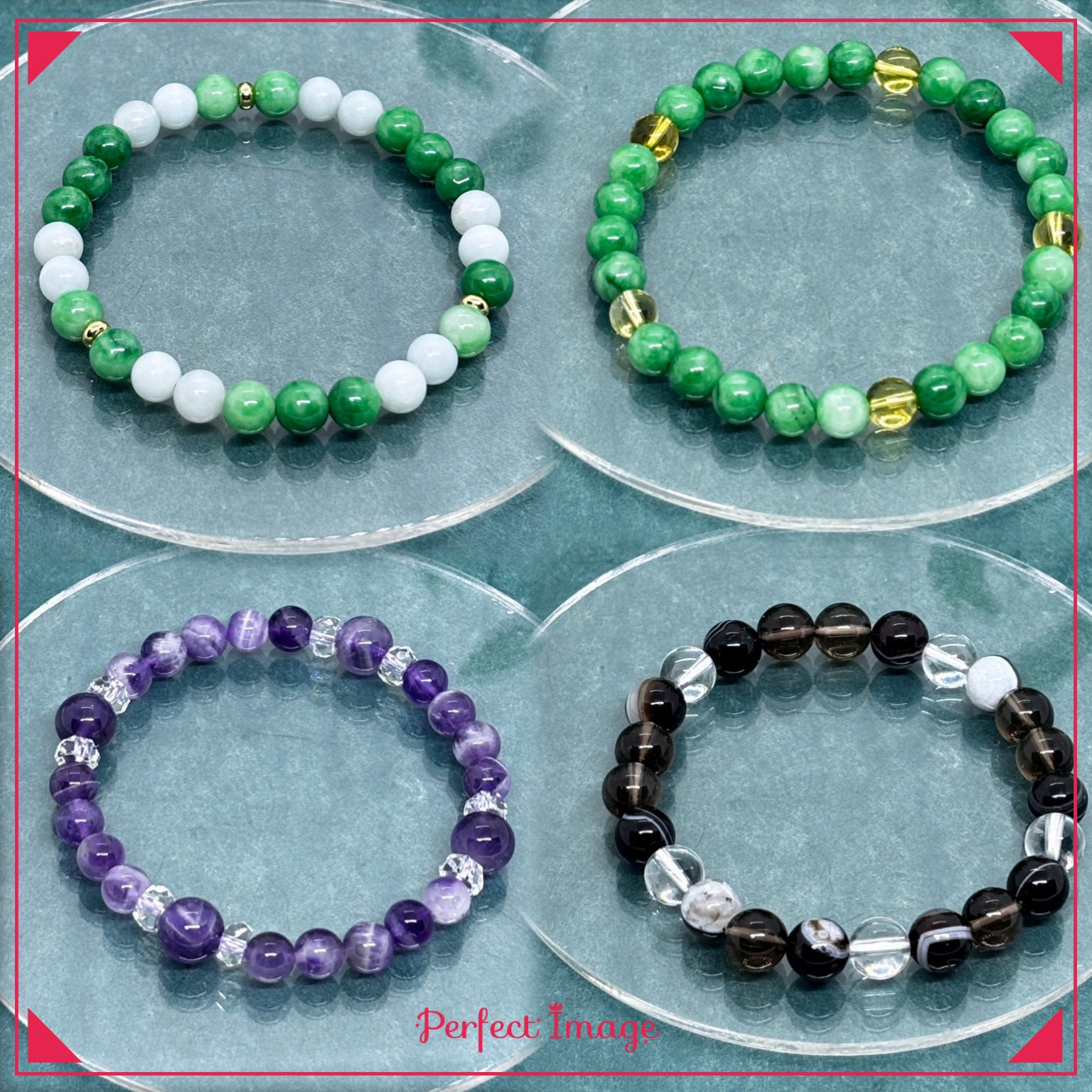 【✨極美品✨値下げ✨】❤天然石❤ブレスレット❤3点セット⚠️バラ売り不可⚠️ パワーストーンブレスレット 数珠ブレスレット シルバー