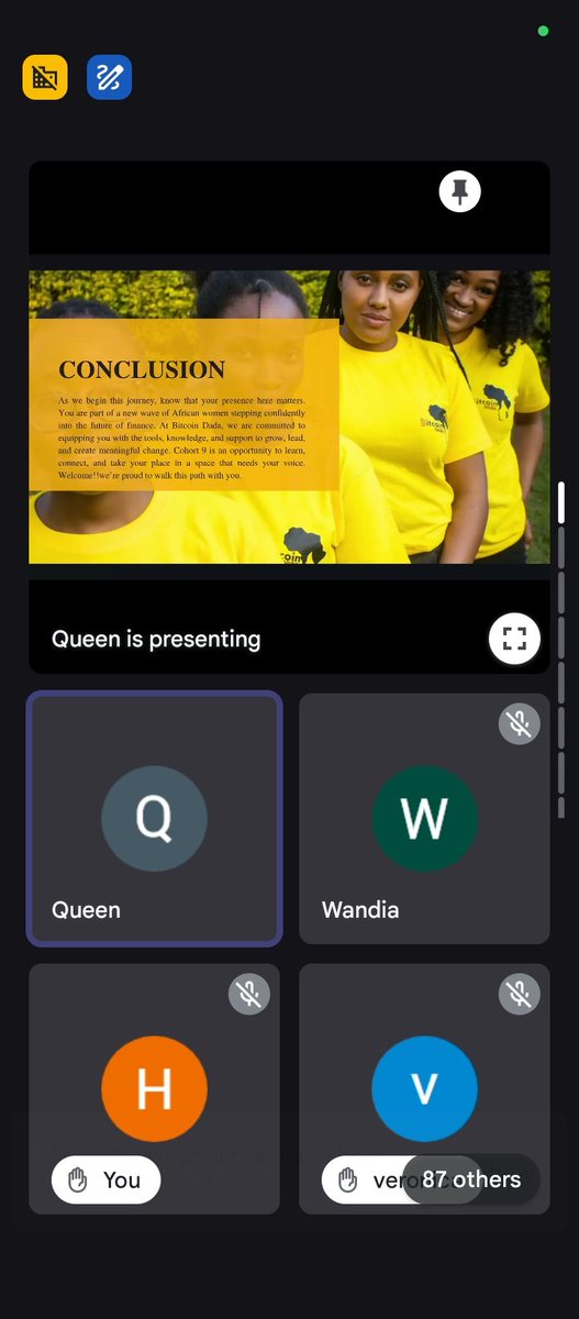 Berrandy1's tweet image. The future of money has no gender, that is why we are raising our voices. I am glad to benefit from @btc_dada . This is not just a group but a family that is passionate about the growth of every African woman, especially in the world of Bitcoin. Great minds 👏 @btc_dada