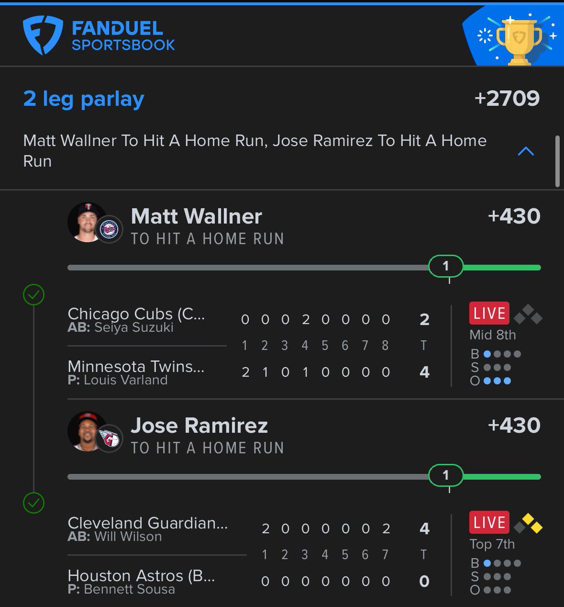TheKnightCapper's tweet photo. 5 FREE Monthly VIP Subs-Who wants them? ⭐️ 

LIKE ❤️ + RT ♻️ + COMMENT 

THE HOME RUN KING IS HERE 🤴 

NOT ONE - NOT TWO - NOT THREE 

BUT FOURRRRRRRRR VIP HR BANGERS IN ONE NIGHT 🔥 🔥 🔥 

+2016 💵
+2709 💵
+2980 💵
+3728 💵

ONE OF THE GREATEST NIGHTS IN GAMBLING X HISTORY ✅

Tap In👇

25% off promo ➡️ TakeOff25
https://t.co/j4RluI0e8u
