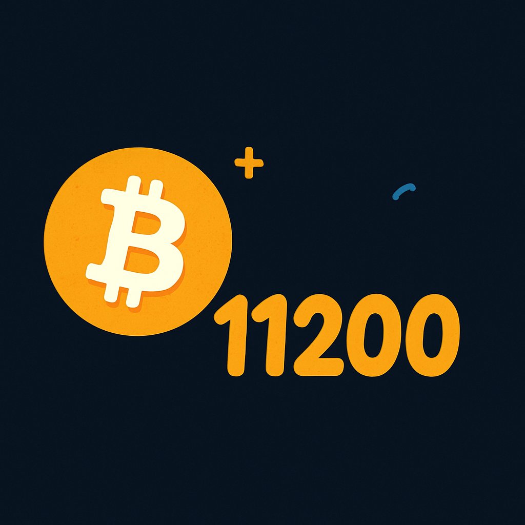 Bitcoin breaks $112,000!

Let's give away some SATS 🪂

Engage with this tweet, share your lightning address and tag 3 friends!!!⚡️⚡️