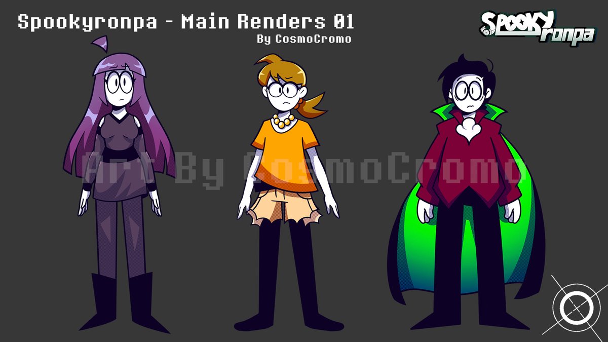 [NEW] Spookyronpa - Main Renders #01  

Thank you very much for the support you gave to my last post, I hope you also like the full-body renders I am making for the characters! 

See you next time little stars! x] ⭐️

#spookymonth #SpookymonthAU #Spookyronpa #DanganronpaAu