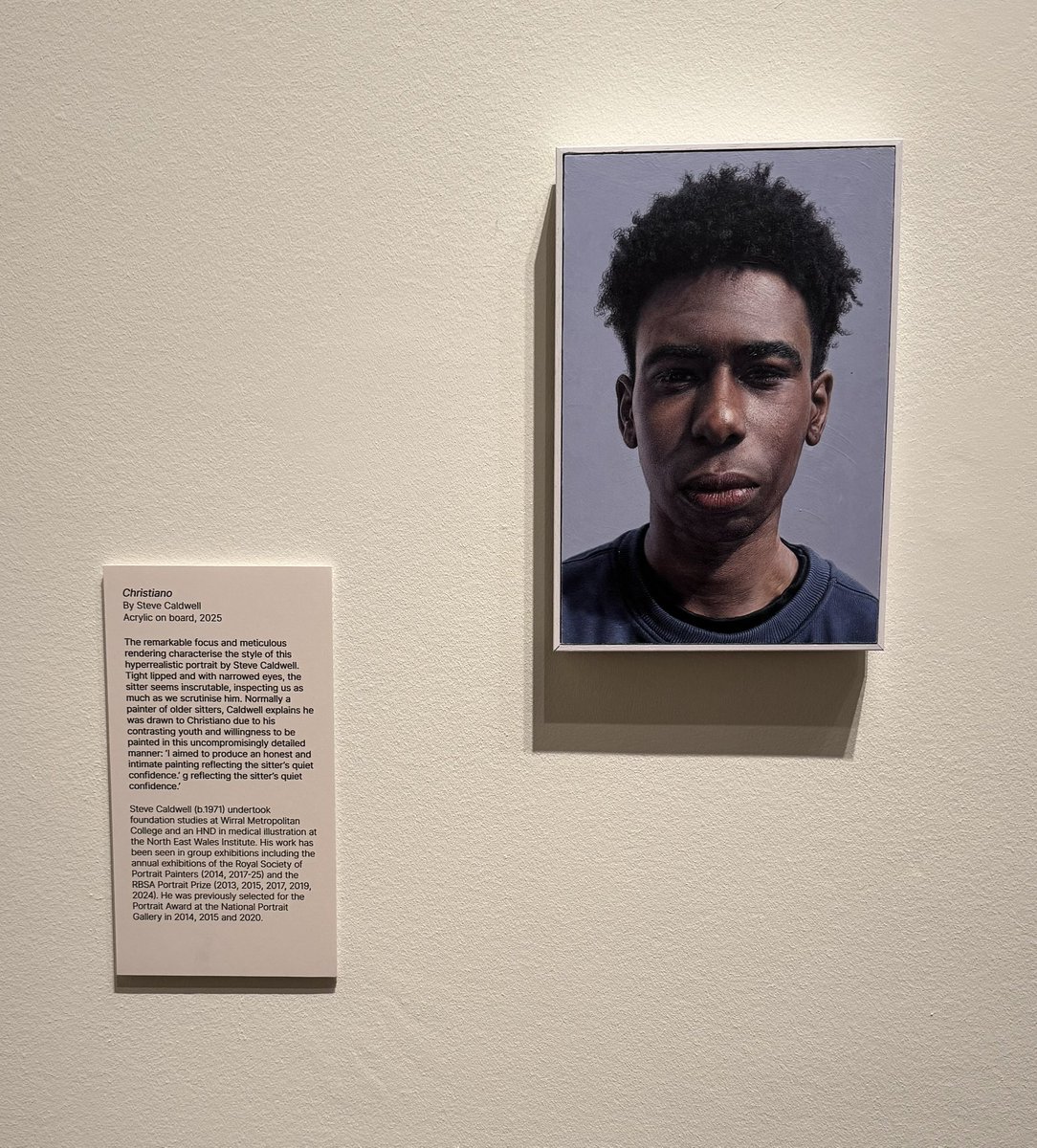 At The National Portrait Gallery #herbertsmithfreehillsportraitaward #london #exhibition