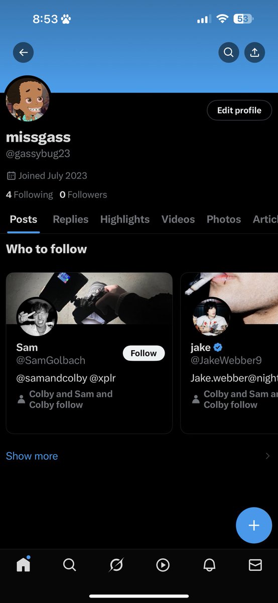 Going live on this twitter account here soon