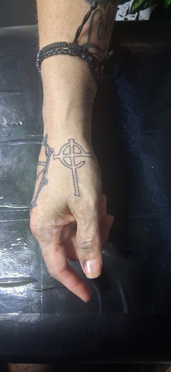 JaimeRo13599282's tweet photo. Some of my new ink right before my Ritual. 🖤 #ghost #GHOSTTHEBAND #GRUCIFIX #thebandghost #ghostritual #ghosttattoo https://t.co/J4HOftbhzr