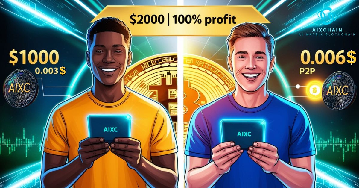 AIXCHAIN_'s tweet photo. πBuy $1,000 of AIXC COIN Now β Sell P2P Next Month for Easy Gains! π°
π’ AIXCHAIN Official : https://t.co/uUkkI8M12R
π Website: https://t.co/yXkFNkJcCL
#AIXC #CryptoCalculator #SmartInvesting #BuyAndSell #P2PProfit #AIBlockchain #NextLevelCrypto #ActNow #AIXChain https://t.co/axxGiWug8w
