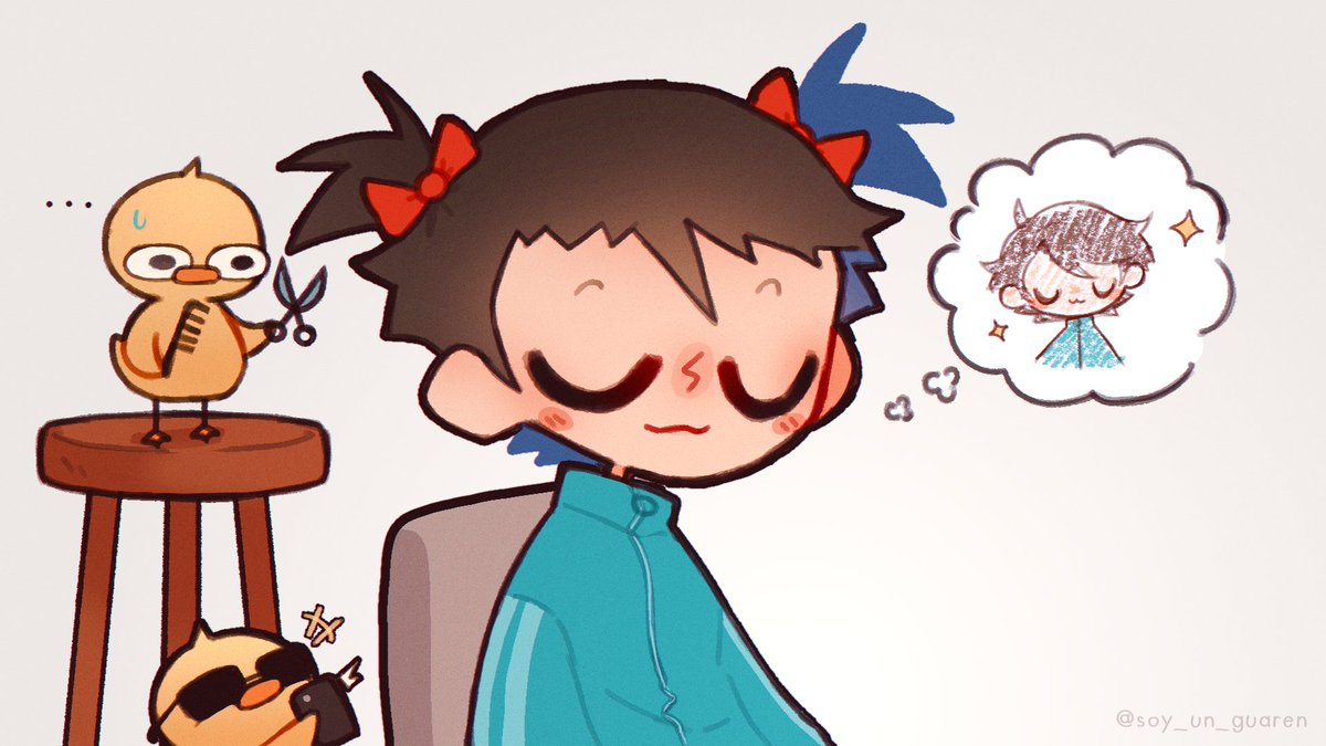 soy_un_guaren's tweet image. quackity pelo ✂💇‍♂️
#quackityfanart