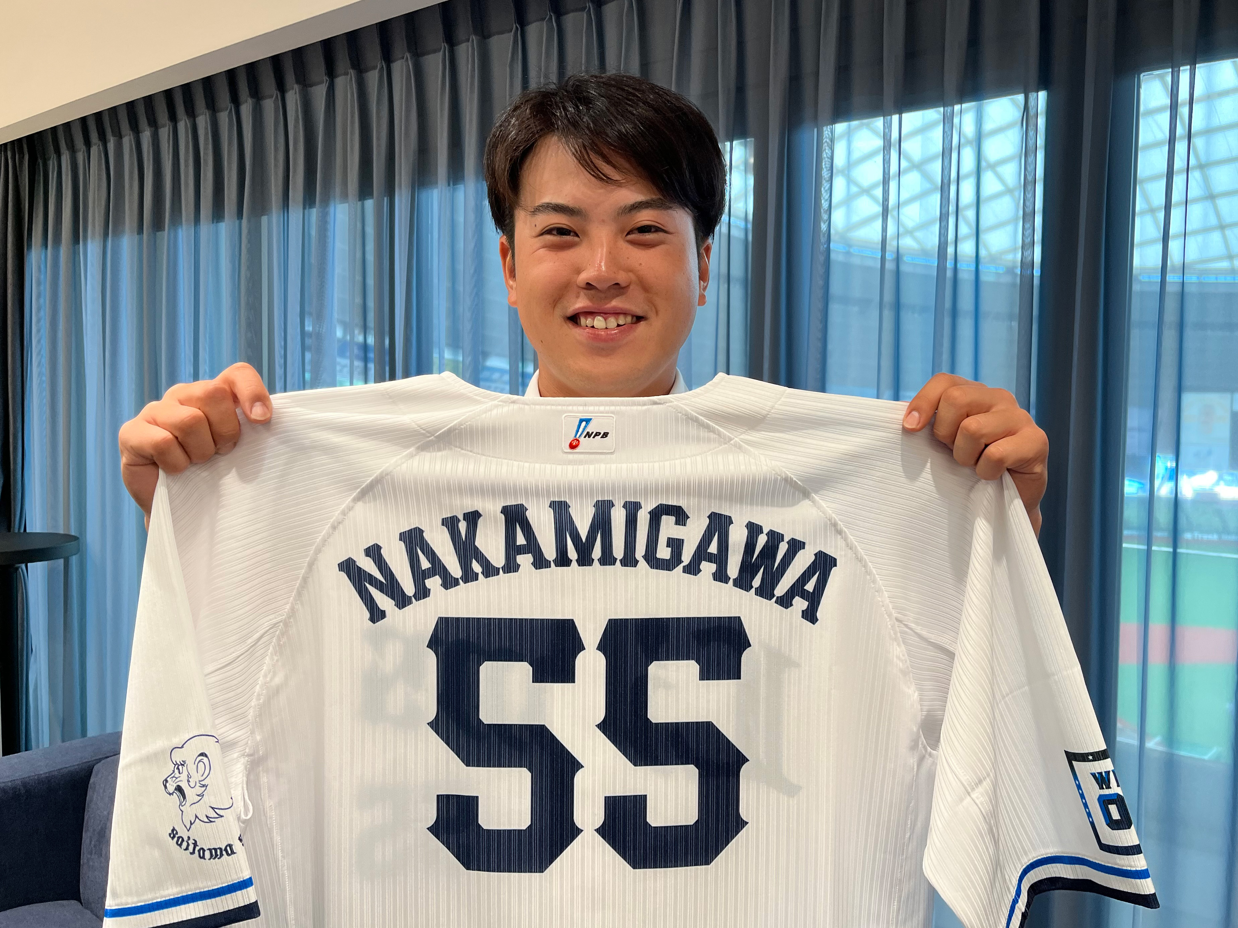 埼玉西武ライオンズ 仲三河選手 66 支給品　サイン入り 埼玉西武ライオンズ 仲三河選手 66 支給品 サイン入り ミントモール