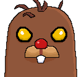 RealNickGame's tweet photo. New Nick Game character alert!! 

Meet Jambo! He lives underground and smells like lilac!

#Indiegame #NickGame #Jambo https://t.co/238Qy37Dkr