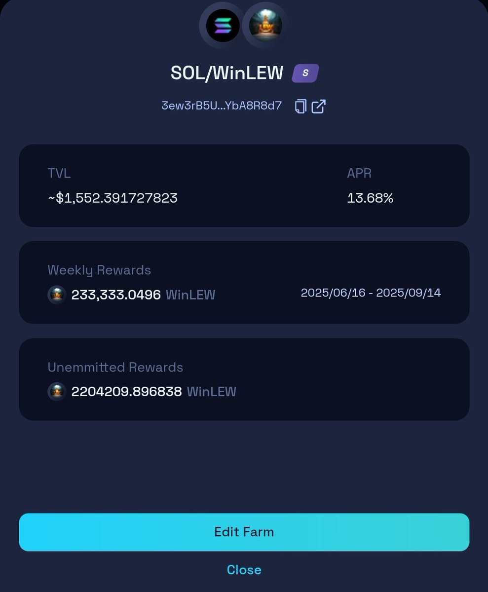 WinLewToken's tweet image. 220,000 Weekly #Rewards, You Staking..??
IF NOT ... Check out How 👇 👇 #WinLEW
x.com/WinLewToken/st…